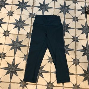 Lululemon Align Crop Teal Green